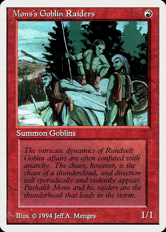 Mon's Goblin Raiders [Summer Magic / Edgar] | Game Haven TX