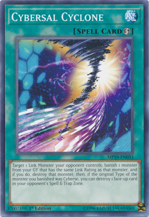 Cybersal Cyclone [MP19-EN033] Common | Game Haven TX