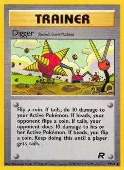 Digger (75/82) [Team Rocket Unlimited] | Game Haven TX