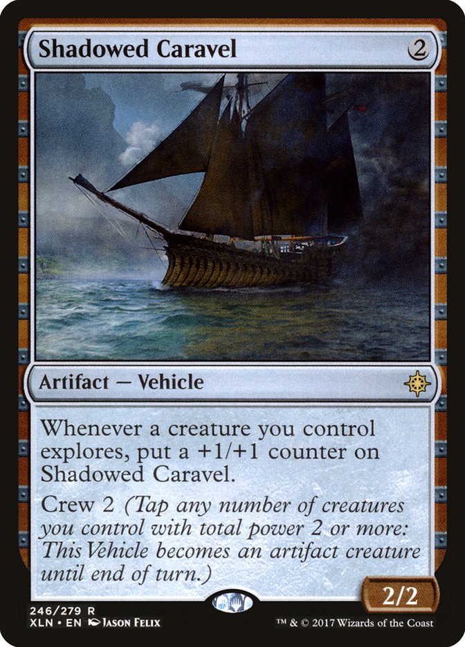 Shadowed Caravel [Ixalan] | Game Haven TX