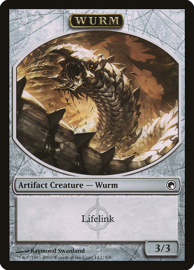 Wurm (Lifelink) [Scars of Mirrodin Tokens] | Game Haven TX