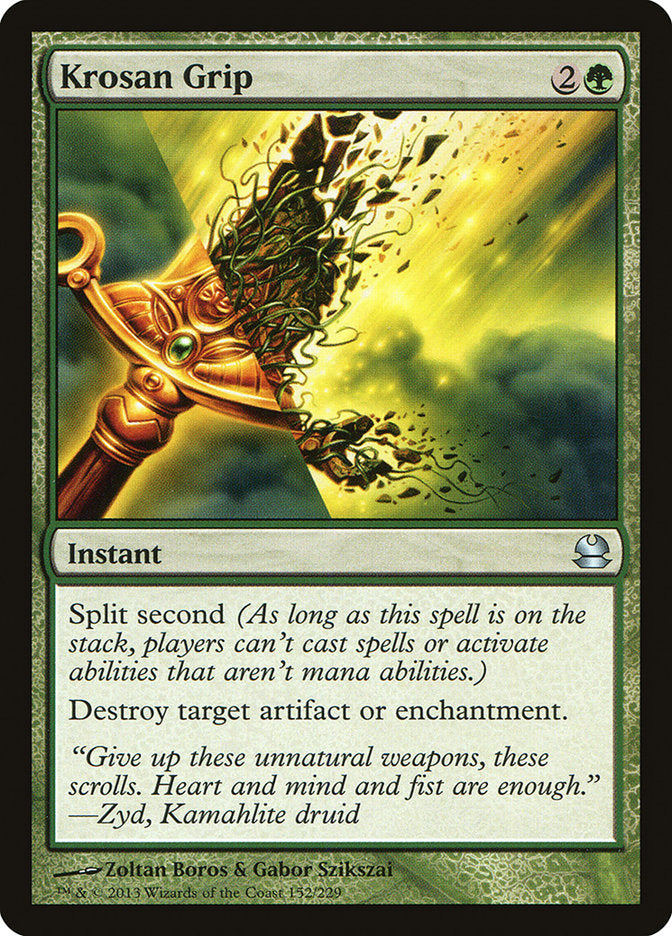 Krosan Grip [Modern Masters] | Game Haven TX