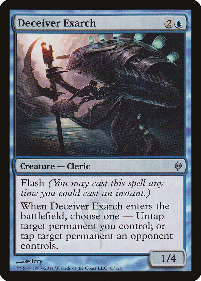 Deceiver Exarch [New Phyrexia] | Game Haven TX