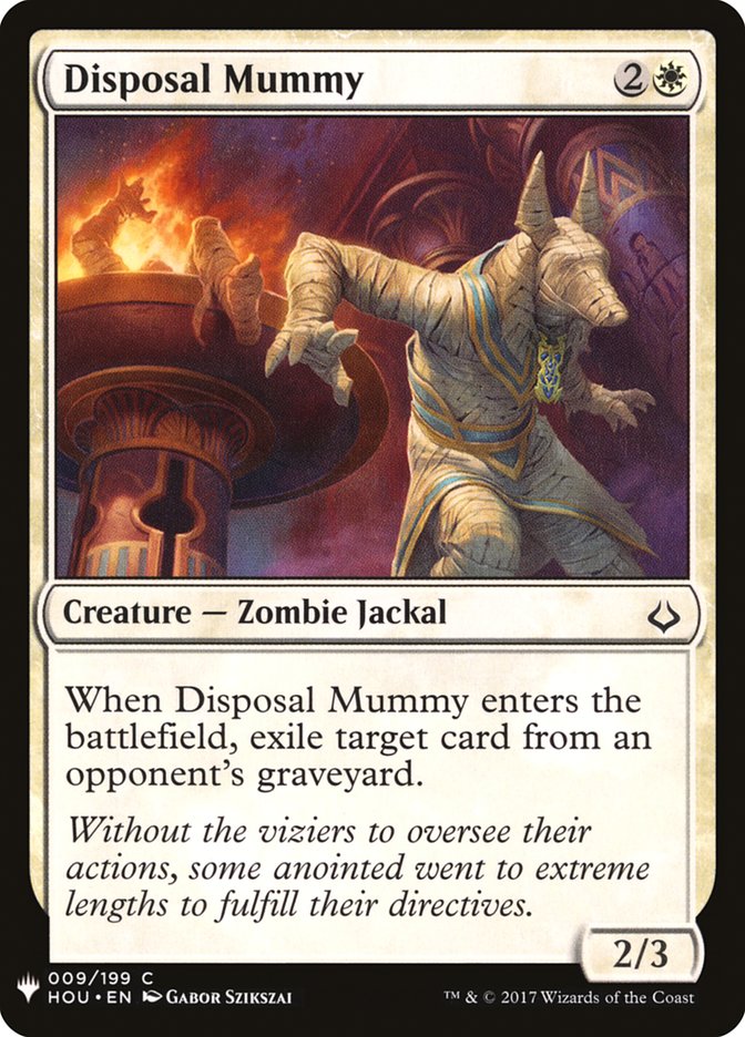 Disposal Mummy [Mystery Booster] | Game Haven TX