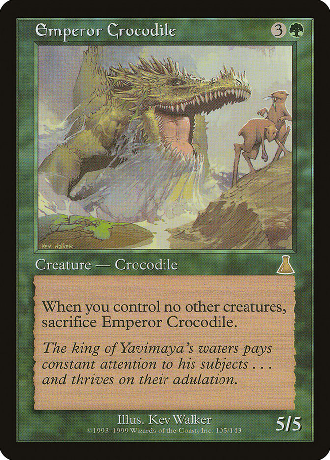 Emperor Crocodile [Urza's Destiny] | Game Haven TX