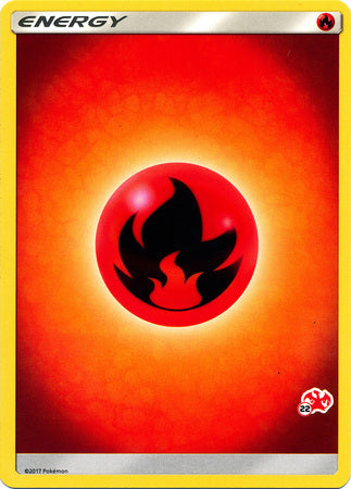 Fire Energy (Charizard Stamp #22) [Battle Academy 2020] | Game Haven TX