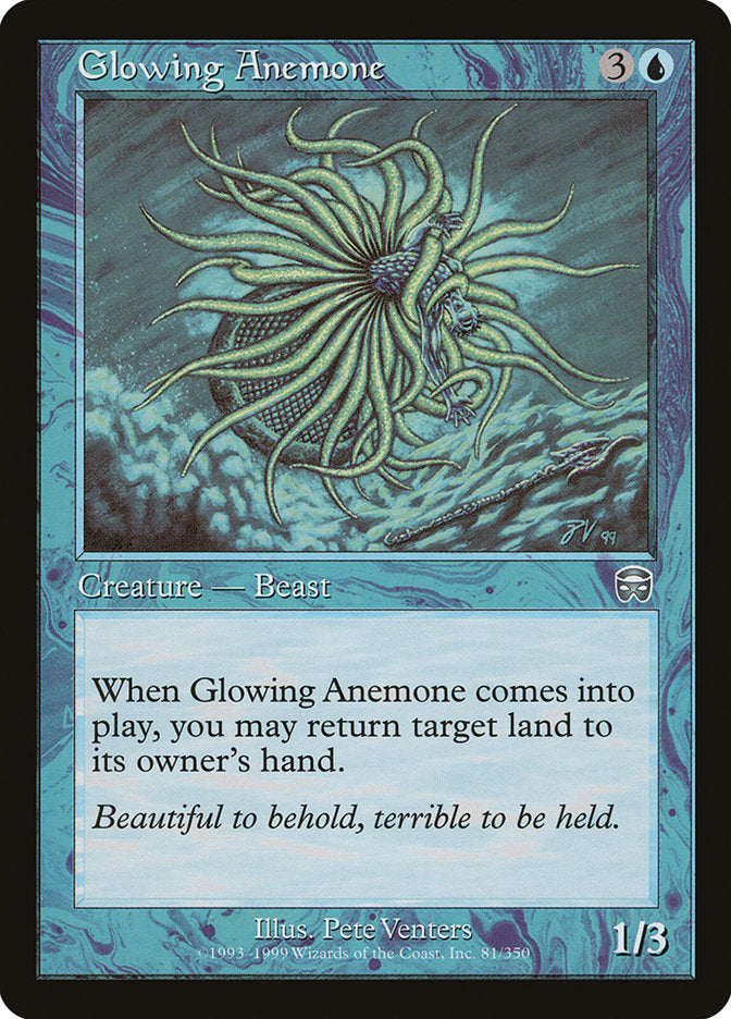 Glowing Anemone [Mercadian Masques] | Game Haven TX