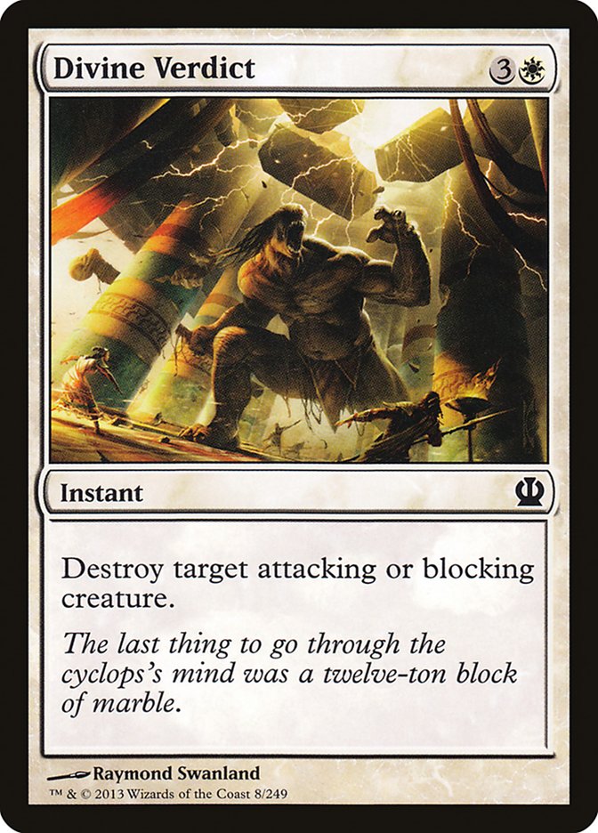 Divine Verdict [Theros] | Game Haven TX