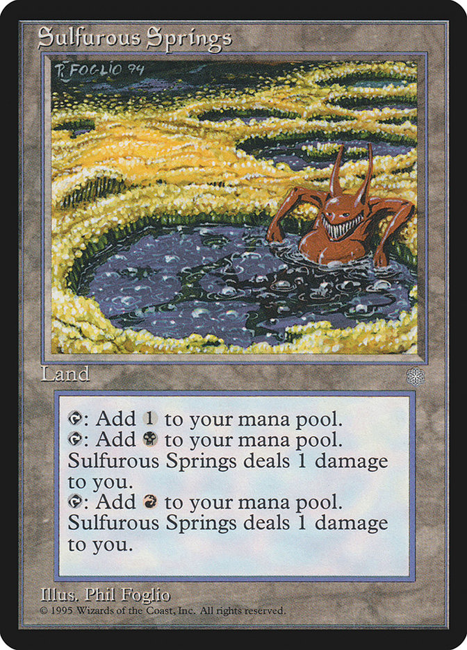 Sulfurous Springs [Ice Age] | Game Haven TX