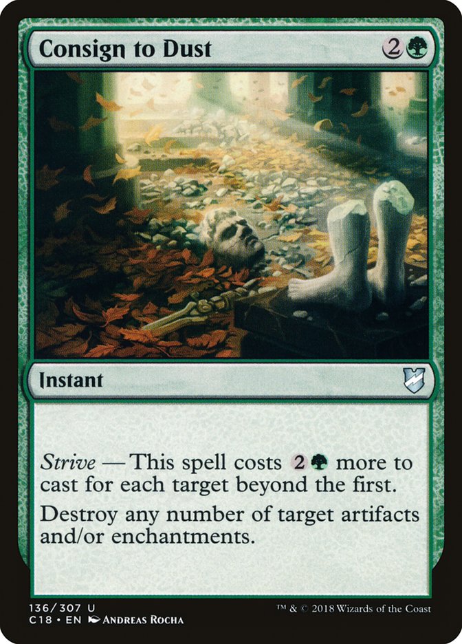 Consign to Dust [Commander 2018] | Game Haven TX
