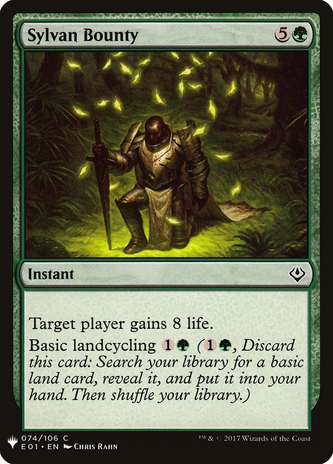 Sylvan Bounty [Mystery Booster] | Game Haven TX