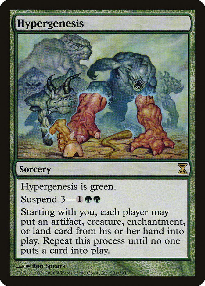 Hypergenesis [Time Spiral] | Game Haven TX