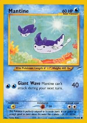 Mantine (74/105) [Neo Destiny Unlimited] | Game Haven TX