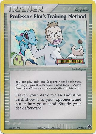 Professor Elm's Training Method (79/101) (Stamped) [EX: Dragon Frontiers] | Game Haven TX