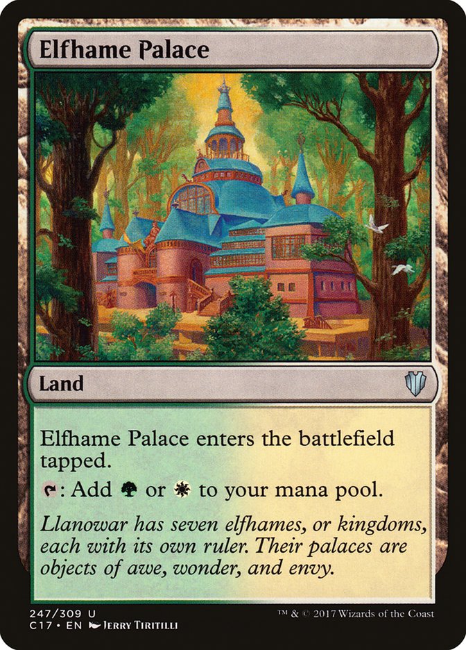Elfhame Palace [Commander 2017] | Game Haven TX
