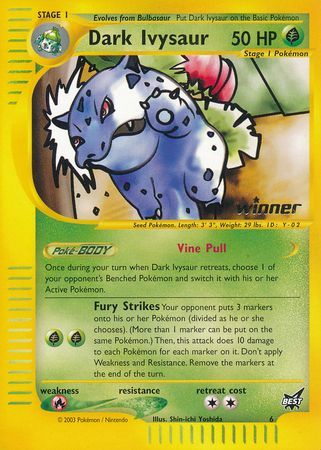 Dark Ivysaur (6) (Winner) [Best of Promos] | Game Haven TX