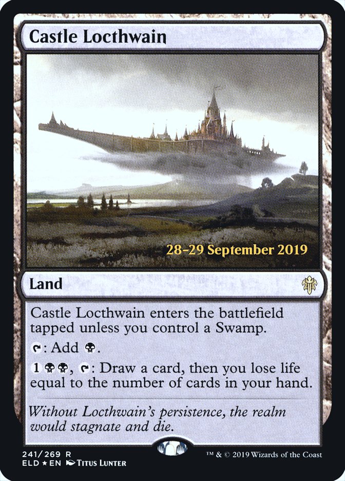 Castle Locthwain [Throne of Eldraine Promos] | Game Haven TX