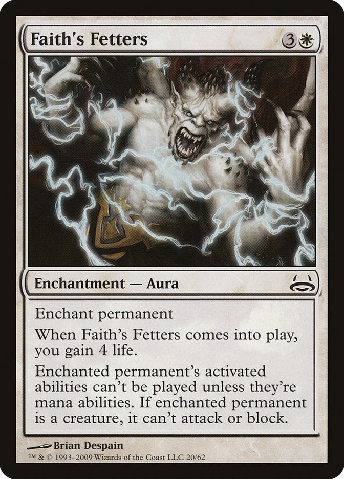 Faith's Fetters [Duel Decks: Divine vs. Demonic] | Game Haven TX