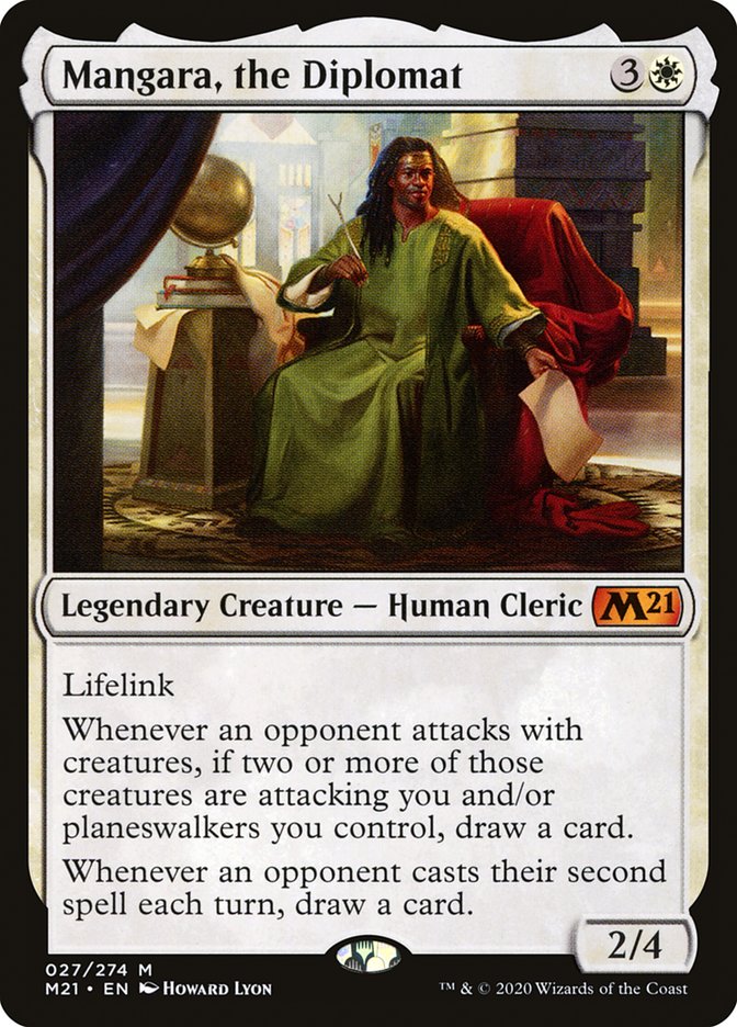 Mangara, the Diplomat [Core Set 2021] | Game Haven TX