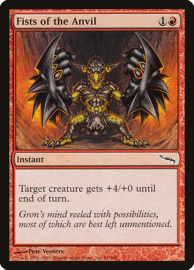 Fists of the Anvil [Mirrodin] | Game Haven TX