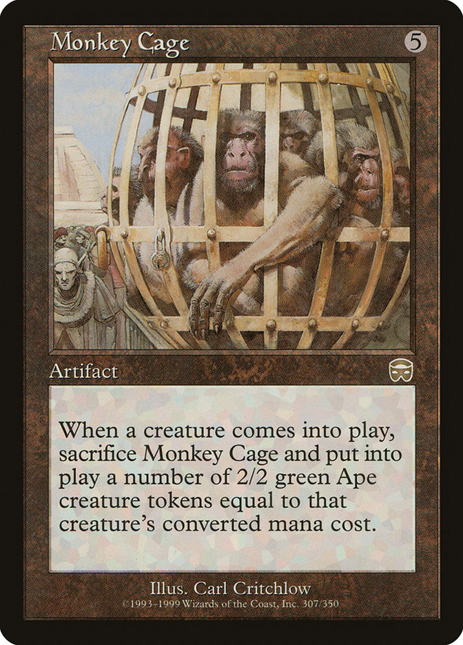 Monkey Cage [Mercadian Masques] | Game Haven TX