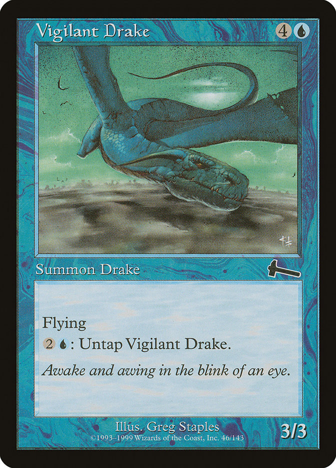 Vigilant Drake [Urza's Legacy] | Game Haven TX