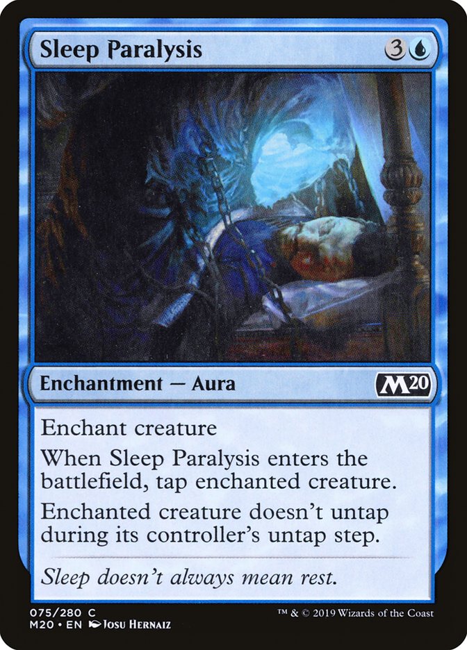 Sleep Paralysis [Core Set 2020] | Game Haven TX