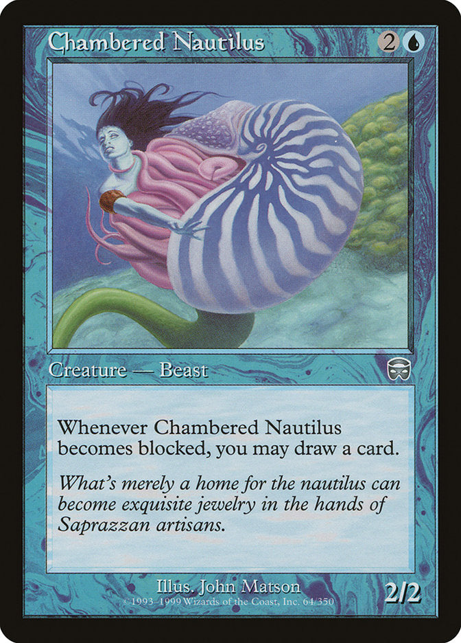 Chambered Nautilus [Mercadian Masques] | Game Haven TX