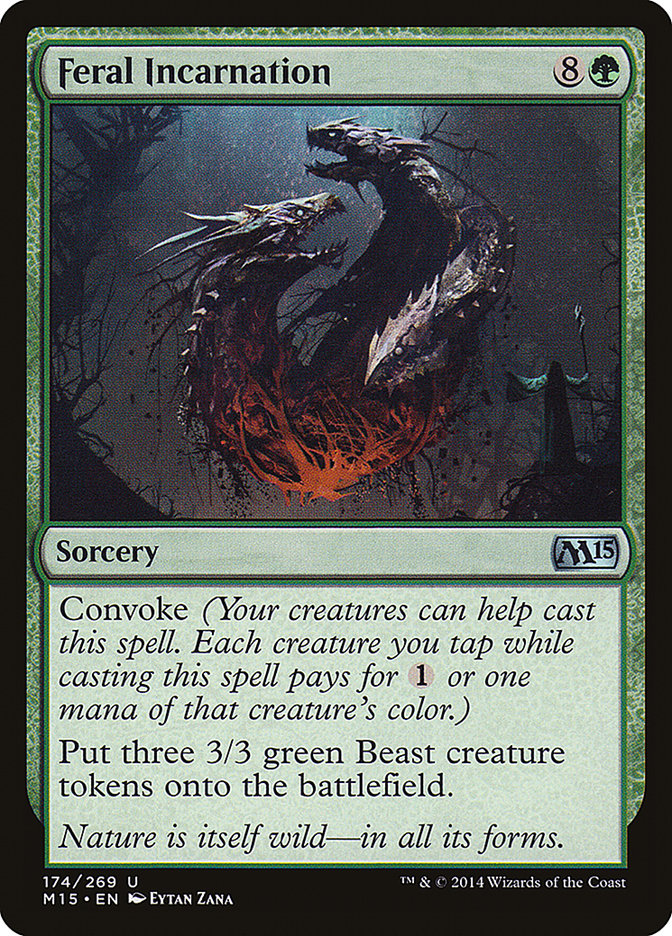 Feral Incarnation [Magic 2015] | Game Haven TX