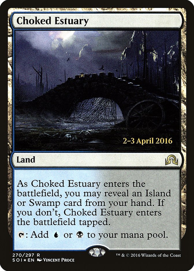 Choked Estuary [Shadows over Innistrad Promos] | Game Haven TX