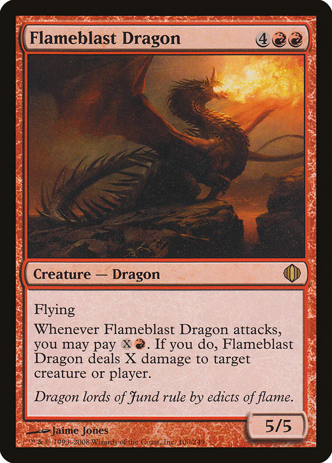 Flameblast Dragon [Shards of Alara] | Game Haven TX