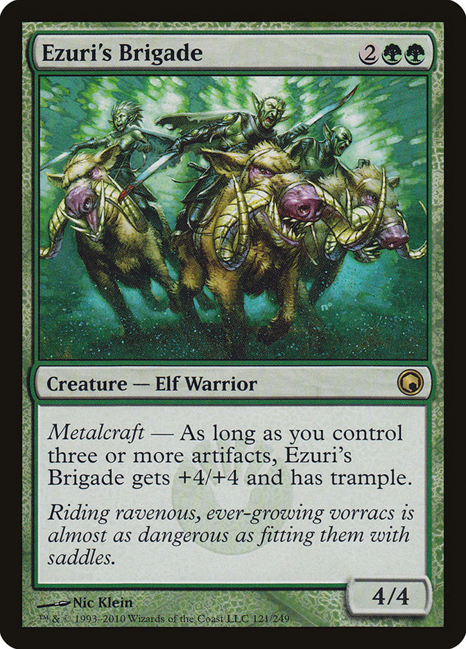 Ezuri's Brigade [Scars of Mirrodin] | Game Haven TX