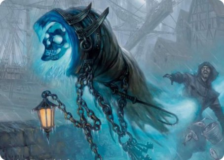 Nebelgast Intruder Art Card [Innistrad: Midnight Hunt Art Series] | Game Haven TX