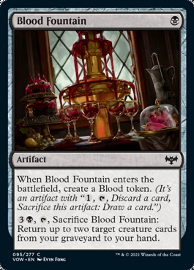Blood Fountain [Innistrad: Crimson Vow] | Game Haven TX