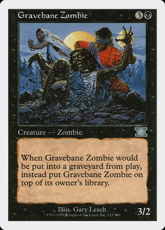 Gravebane Zombie [Classic Sixth Edition] | Game Haven TX