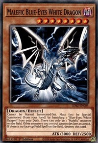 Malefic Blue-Eyes White Dragon [LDS2-EN005] Common | Game Haven TX