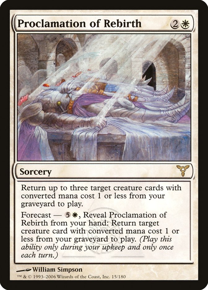 Proclamation of Rebirth [Dissension] | Game Haven TX