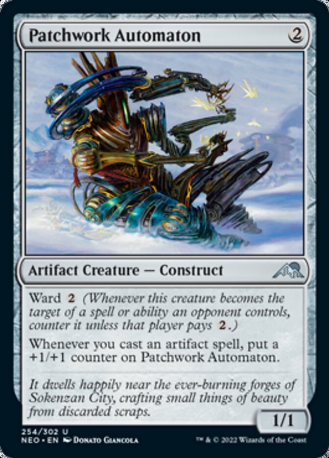Patchwork Automaton [Kamigawa: Neon Dynasty] | Game Haven TX