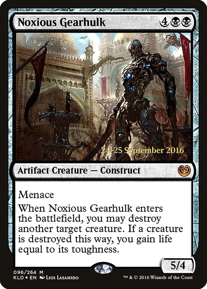 Noxious Gearhulk [Kaladesh Promos] | Game Haven TX