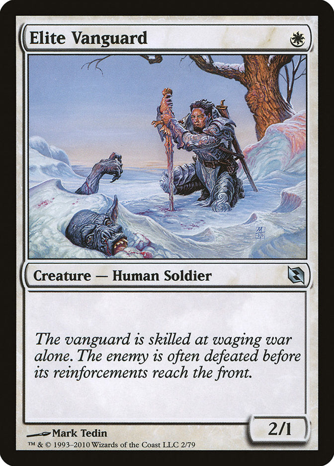 Elite Vanguard [Duel Decks: Elspeth vs. Tezzeret] | Game Haven TX