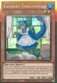 Laundry Dragonmaid [MAGO-EN021] Gold Rare | Game Haven TX
