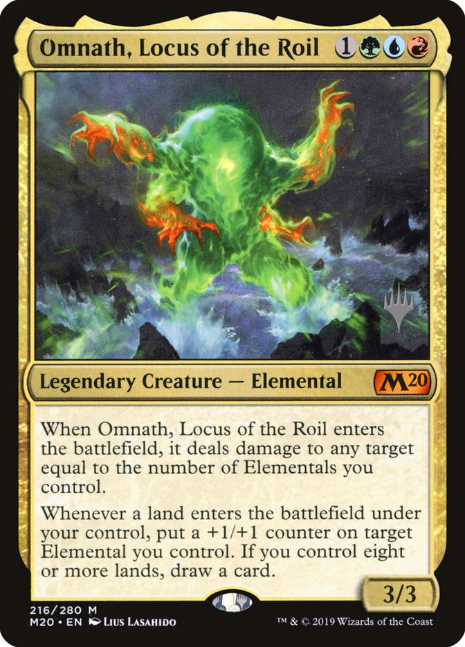 Omnath, Locus of the Roil [Core Set 2020 Promos] | Game Haven TX