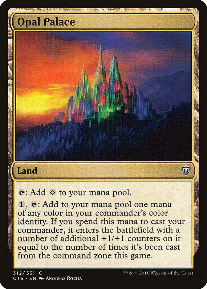 Opal Palace [Commander 2016] | Game Haven TX