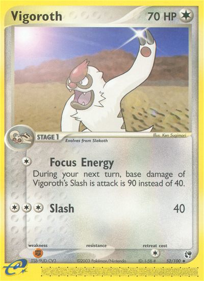 Vigoroth (52/100) [EX: Sandstorm] | Game Haven TX