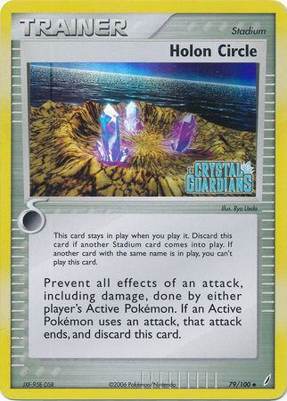Holon Circle (79/100) (Stamped) [EX: Crystal Guardians] | Game Haven TX