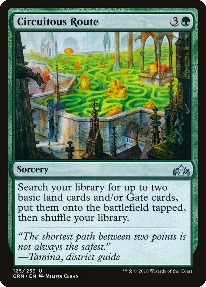 Circuitous Route [Guilds of Ravnica] | Game Haven TX
