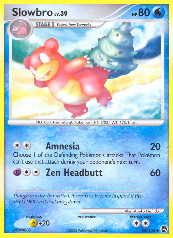 Slowbro (54/106) [Diamond & Pearl: Great Encounters] | Game Haven TX