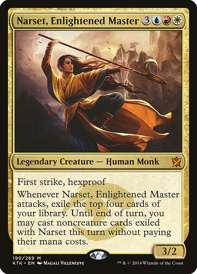 Narset, Enlightened Master [Khans of Tarkir] | Game Haven TX