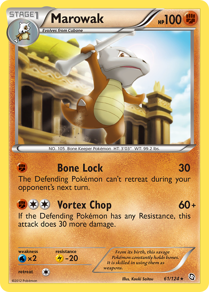 Marowak (61/124) [Black & White: Dragons Exalted] | Game Haven TX