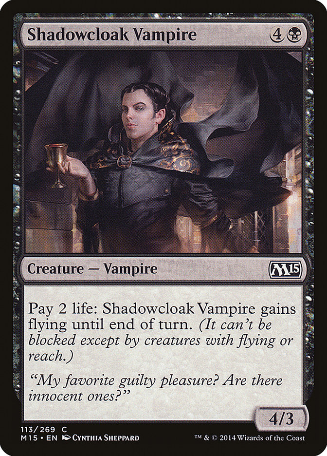 Shadowcloak Vampire [Magic 2015] | Game Haven TX